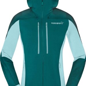 Trollveggen Powerstretch Pro Zip Hood W'S Everglade