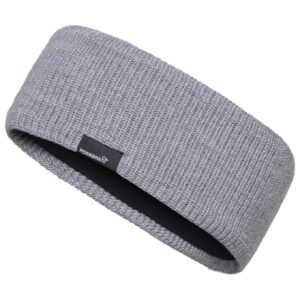 /29 Heavy MerinoUll Headband Grey Melange
