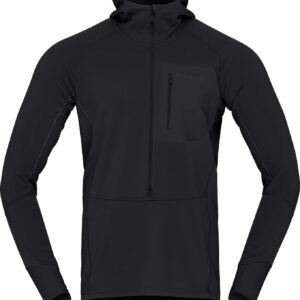 Senja Warm1 Hood M'S Caviar Black