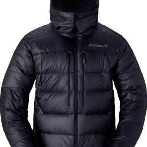 Trollveggen Down800 Hood M Caviar Black