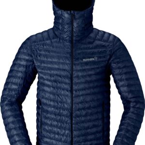 Trollveggen Superlight Down800 Hood M'S Indigo Night Blue