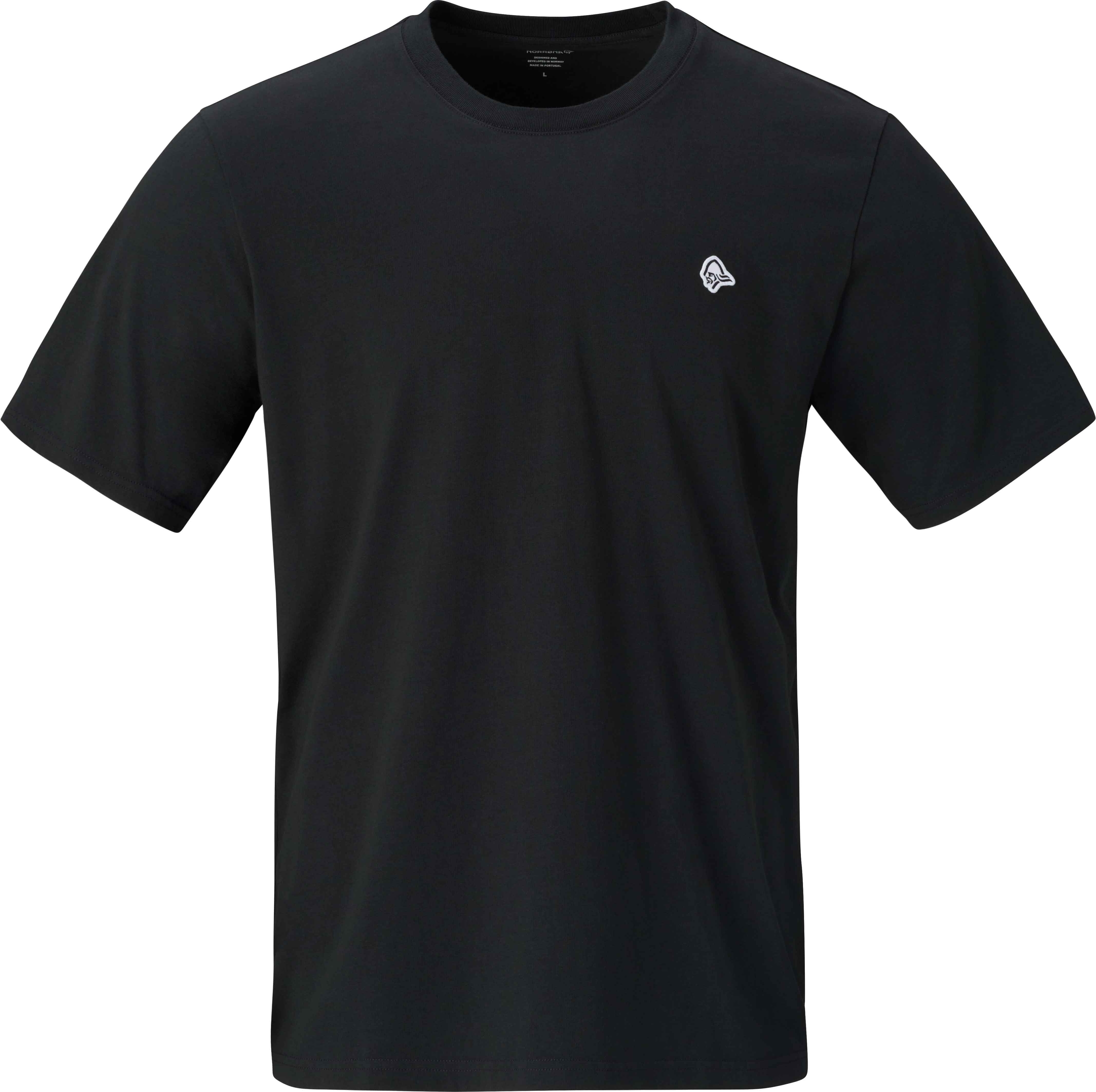 /29 Cotton Viking Patch T-Shirt M Caviar Black