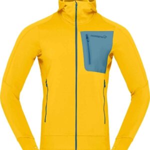Falketind Power Grid Zip Hood M'S Calendula