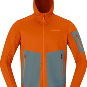 Falketind Warm2 Stretch Hood M Gold Flame