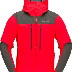 Trollveggen Gore-Tex Pro Light Jacket M Flame Scarlet