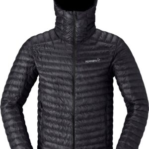 Trollveggen Down800 Super Light Hood M Caviar Black