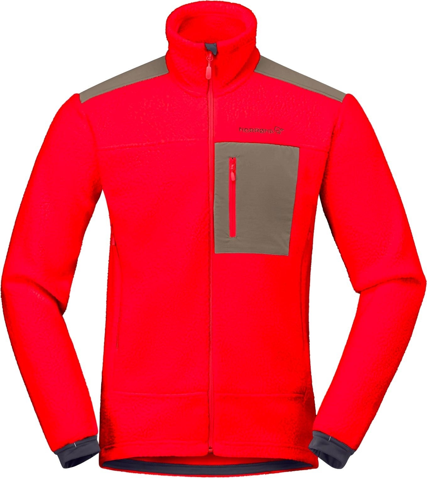 Trollveggen Warm3 Jacket M Flame Scarlet
