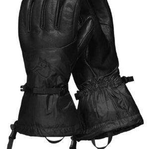 Trollveggen Gore-Tex Gloves Caviar Black