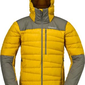 Falketind Down750 Zip Hood M Golden Palm