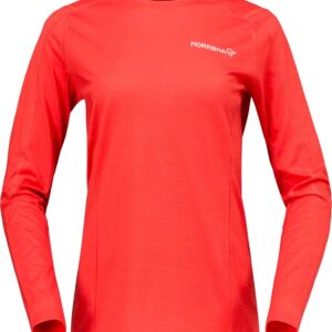 Falketind EqualiserUll Long Sleeve W Paprika Red