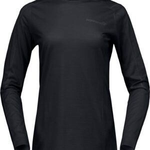 Falketind EqualiserUll Long Sleeve W Caviar Black