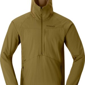 More Octa Zip Hood M Dark Olive