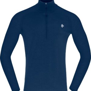 Femund PureUll Zip Neck M Indigo Night