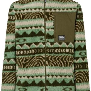 Mountain Fire Sherpa Green Norway Pattern