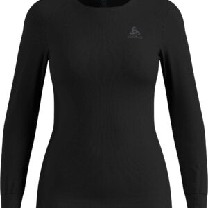 BL Top Crew Neck LS Active Warm Eco W Black