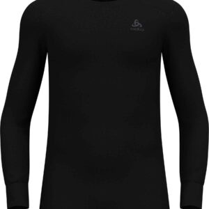 BL Top Crew Neck LS Active Warm Eco M Black