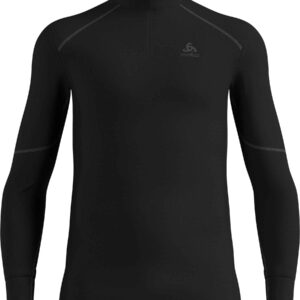 BL Top Turtle Neck LS Half Zip Active X-Warm Eco M Black
