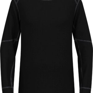 BL Top Crew Neck LS Active X-Warm Eco Kids Black