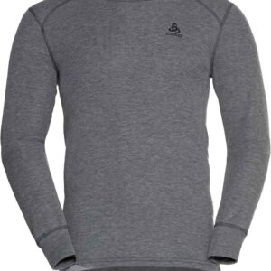 BL Top Crew Neck LS Active Warm Eco M Steel Grey Melange