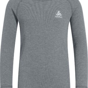 BL Top Crew Neck LS Active Warm Eco Kids Steel Grey Melange