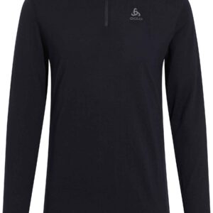 BL Top Turtle Neck LS Half Zip Merino 200 M Black