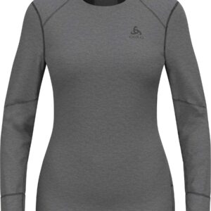 BL Top Crew Neck LS Active X-Warm Eco W Steel Grey Melange