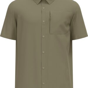 Essential Shirt S/S M Vetiver