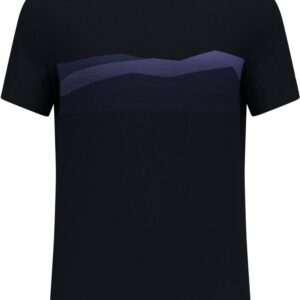 F-Dry Ridgeline T-Shirt Crew Neck S/S M Black - Afterparty
