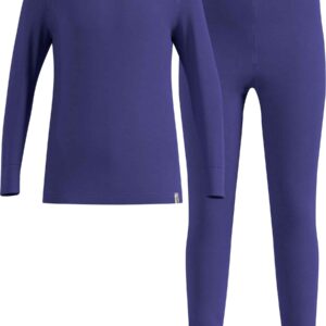 Set Long Merino 200 Kids Skipper Blue