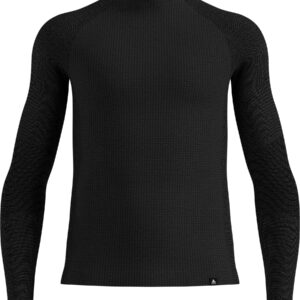 BL Top Crew Neck LS Seamless Performance M Black