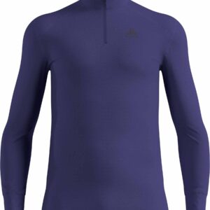 BL Top Turtle Neck LS Half Zip Active Warm Eco M Skipper Blue