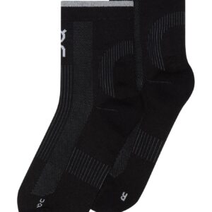 Performance Run Sock Mid Black / Eclipse
