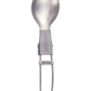 Cuillère / Fourchette Pliable Titane