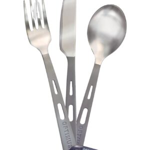 Jeu de 3 Couverts Titane