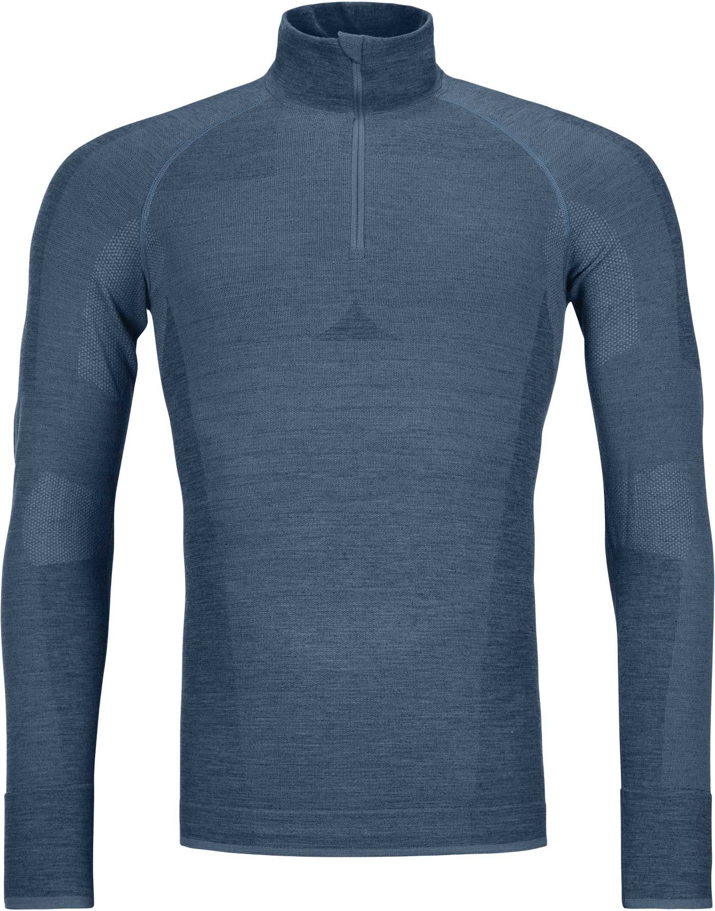 230 Competition Zip Neck M Petrol Blue