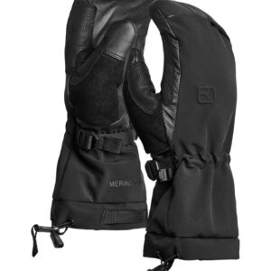 Merino Freeride Mitten M Black Raven