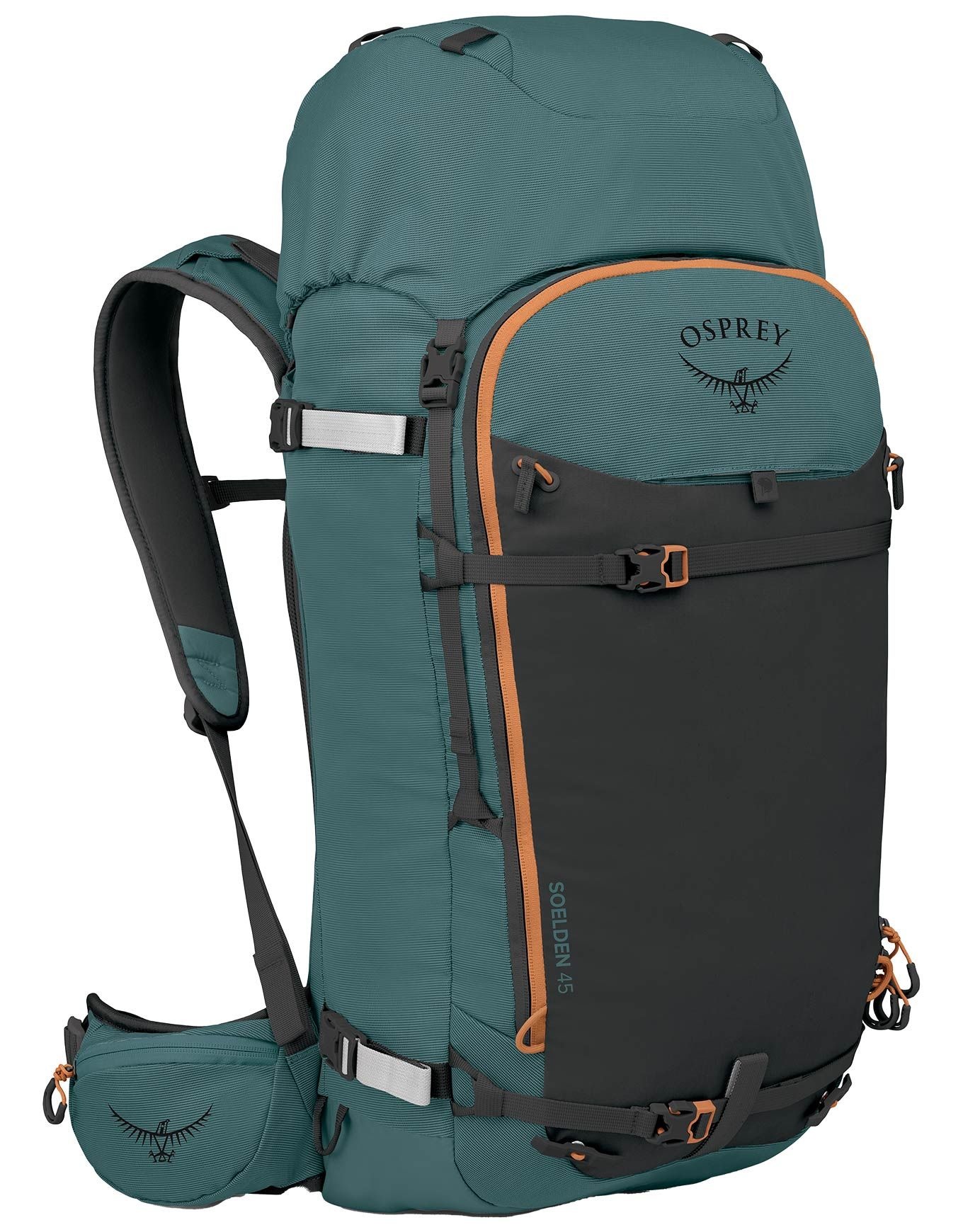 Soelden 45 Cascade Blue/Raven Black