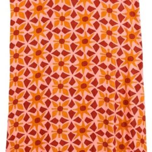 Azulejo Dress Red Island