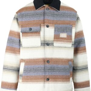 Wild Flannel Padded Parka Jacket Rock