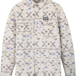 Nomad Polar Fleece Overshirt Ivory