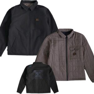 Vortex Liam Warr Reversible Jacket  Black