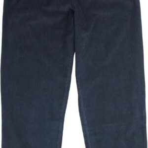 Cord Elasticated Corduroy Pants Black