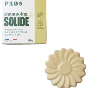 Shampoing Solide Huile Pépins de Raisin Bio - 80g