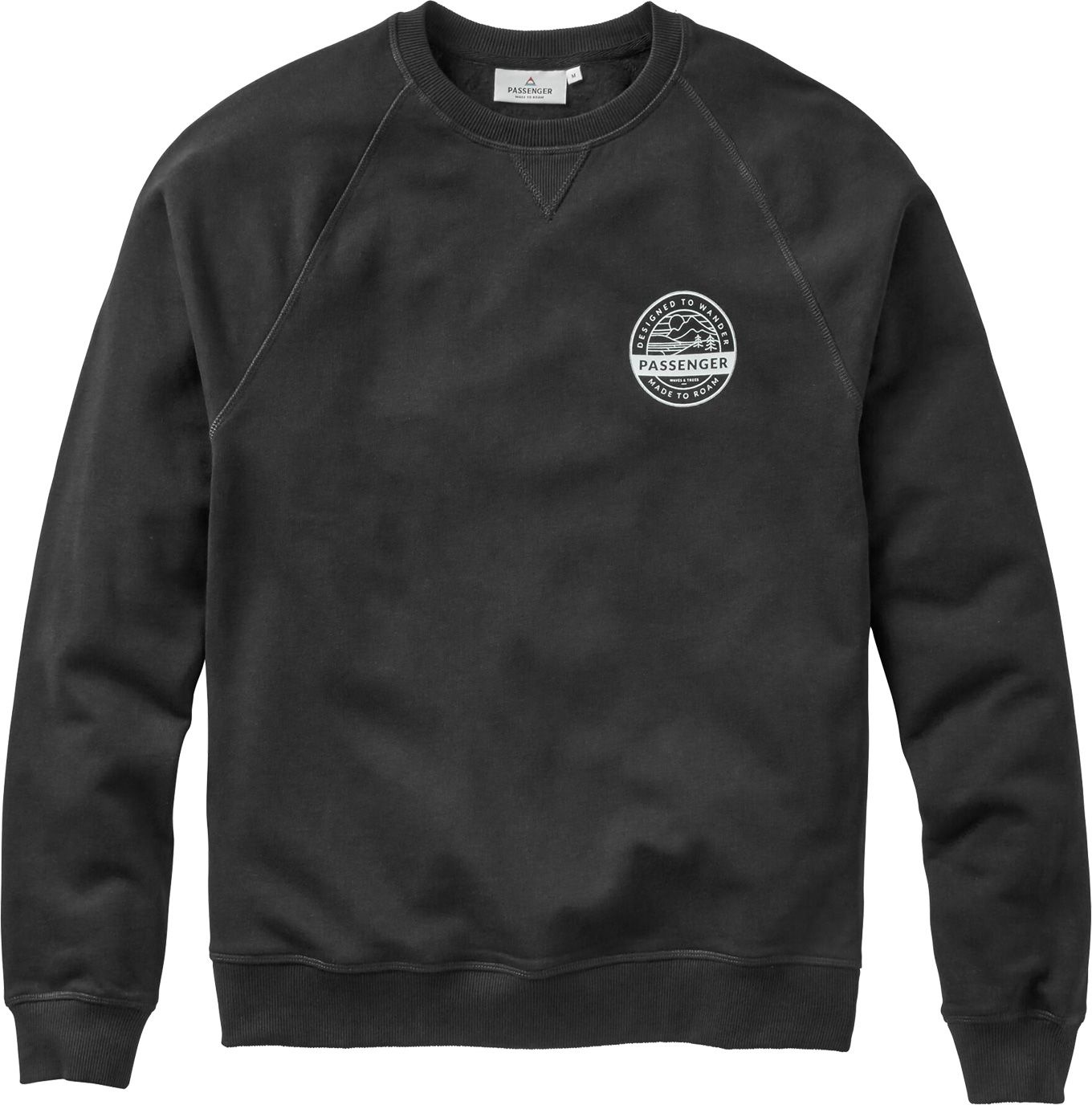 Odyssey Organic Cotton Sweatshirt Black