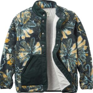 Clover 2.0 Recycled Sherpa Fleece W Frost Dark Fern