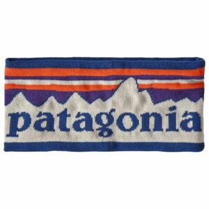 Powder Town Headband Fitz Roy Sunrise Knit: Birch White