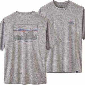 M's Cap Cool Daily Graphic Shirt '73 Skyline: Feather Grey