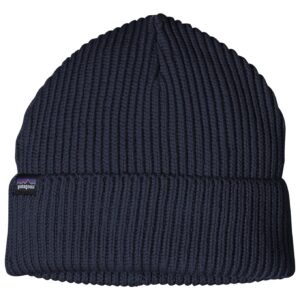 Fishermans Rolled Beanie Navy Blue
