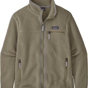 W's Retro Pile Jkt River Rock Green