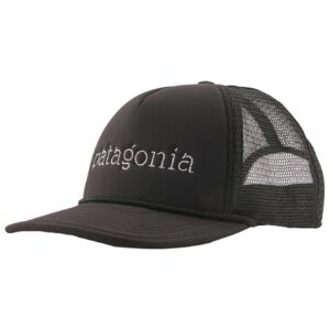 Broadcaster Hat Strata Text: Black